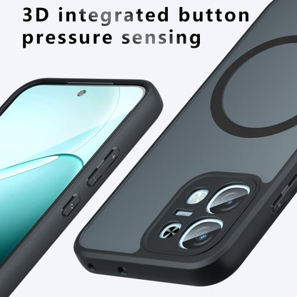 MagSafe Case for Oppo A6 Pro 5G / A6 Pro 4G, Techsuit, PureFrost, Satin Black