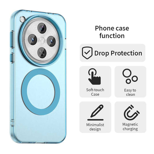 Θήκη MagSafe για Oppo Find X8 Pro, Techsuit, CandyCase, Μπλε