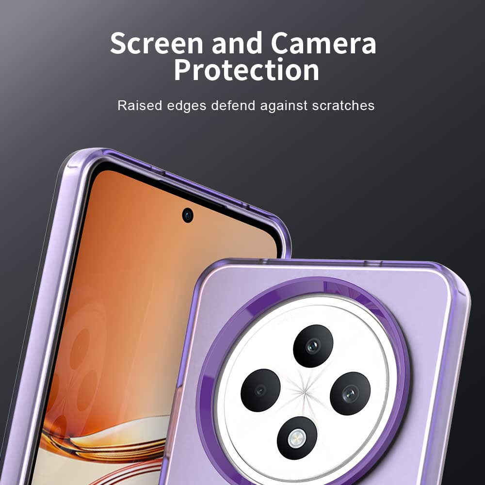 MagSafe Case for Oppo Reno12 FS 5G / Reno12 FS 4G / Reno12 F 4G / Reno12 F, Techsuit, CandyCase, Purple