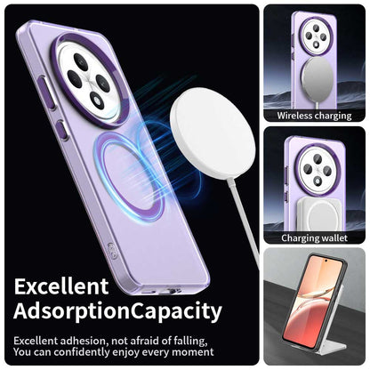 MagSafe Case for Oppo Reno12 FS 5G / Reno12 FS 4G / Reno12 F 4G / Reno12 F, Techsuit, CandyCase, Purple