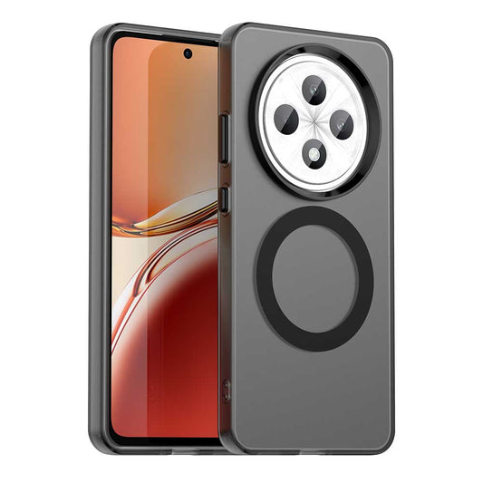 Θήκη MagSafe για Oppo Reno12 FS 5G / Reno12 FS 4G / Reno12 F 4G, Techsuit, CandyCase, Μαύρο