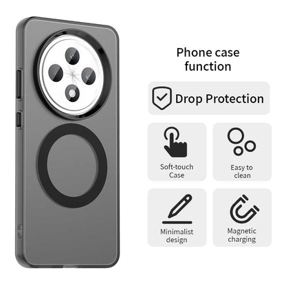 MagSafe Case for Oppo Reno12 FS 5G / Reno12 FS 4G / Reno12 F 4G, Techsuit, CandyCase, Black
