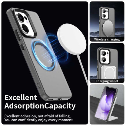 Θήκη MagSafe για Oppo Reno13 FS 5G / Reno13 F 4G / Reno13 F, Techsuit, CandyCase, Μαύρο