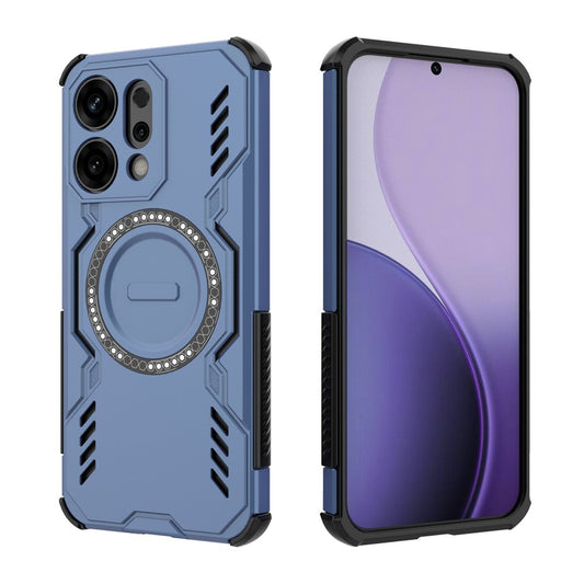 Θήκη MagSafe για Oppo Reno14, Techsuit, ArmorMag, Μπλε