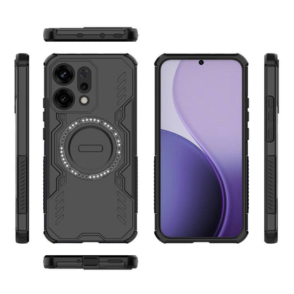 MagSafe Case for Oppo Reno14, Techsuit, ArmorMag, Black