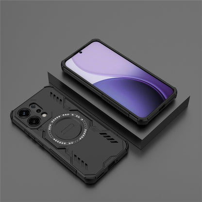 MagSafe Case for Oppo Reno14, Techsuit, ArmorMag, Black