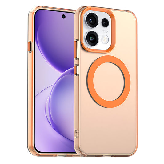 Θήκη MagSafe για Oppo Reno16 F / Reno16 FS, Techsuit, CandyCase, Πορτοκαλί