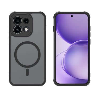 Θήκη MagSafe για Oppo Reno16 F / Reno16 FS, Techsuit, HaloFrost II, Μαύρο