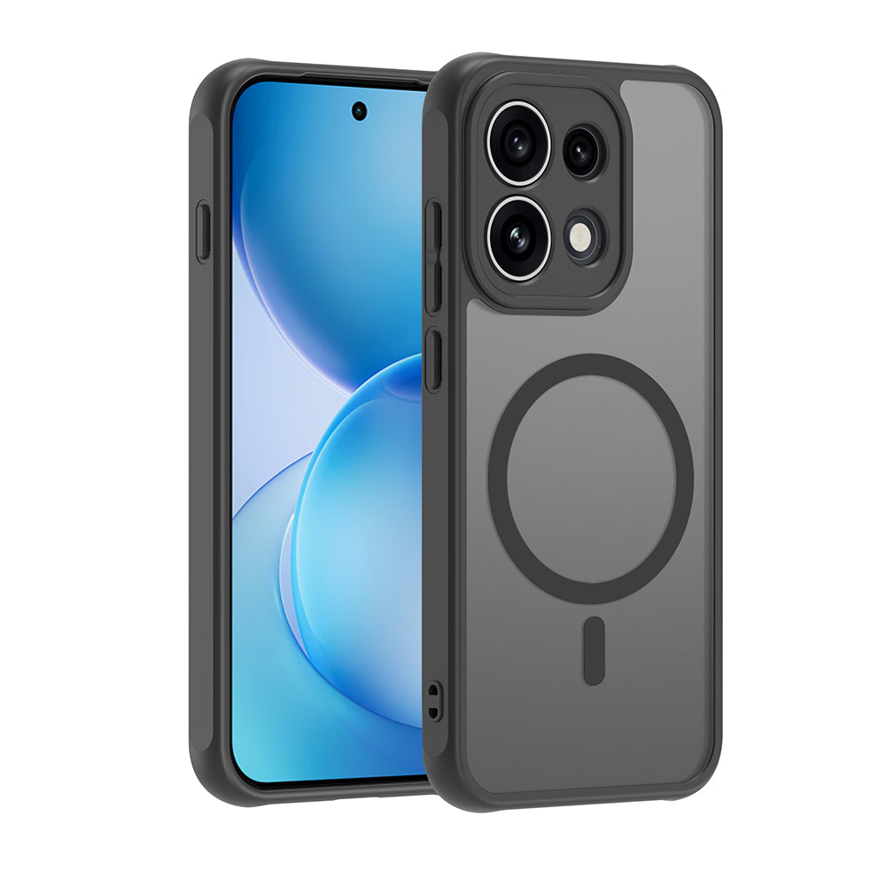 Θήκη MagSafe για Oppo Reno16 Pro, Techsuit, HaloFrost II, Μαύρο