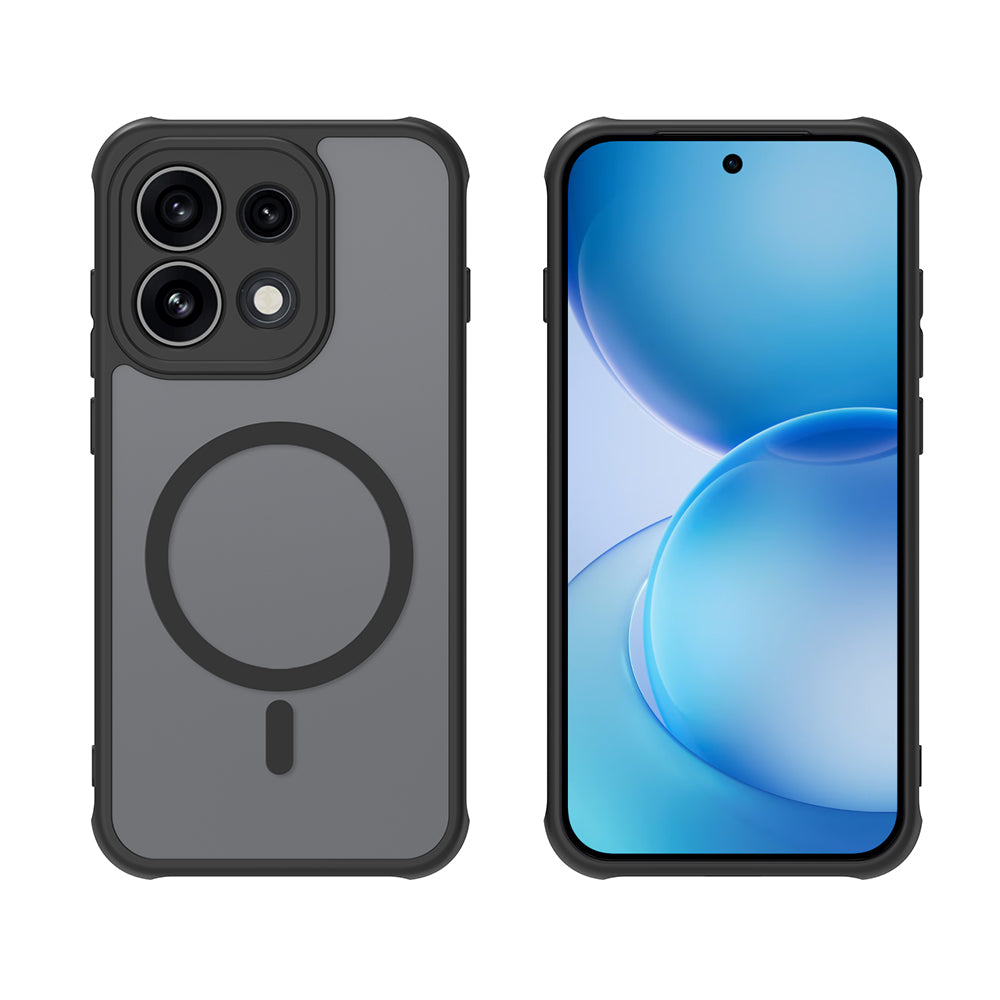 Θήκη MagSafe για Oppo Reno16 Pro, Techsuit, HaloFrost II, Μαύρο