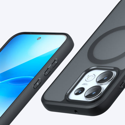 MagSafe Case for Oppo Reno16 Pro, Techsuit, PureFrost, Matte Black