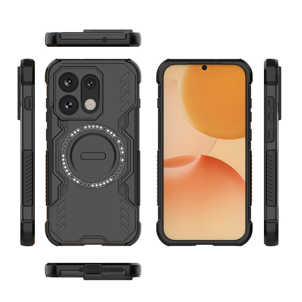 MagSafe Case for Oppo Reno16 / Reno16 Pro, Techsuit, ArmorMag, Black