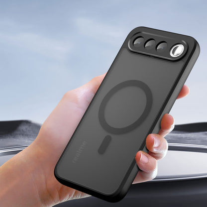 MagSafe Case for Realme 16, Techsuit, PureFrost, Satin Black