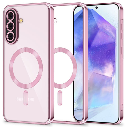Θήκη MagSafe για Samsung Galaxy A56 A566, Tech-Protect, Magflex, Ροζ Χρυσό