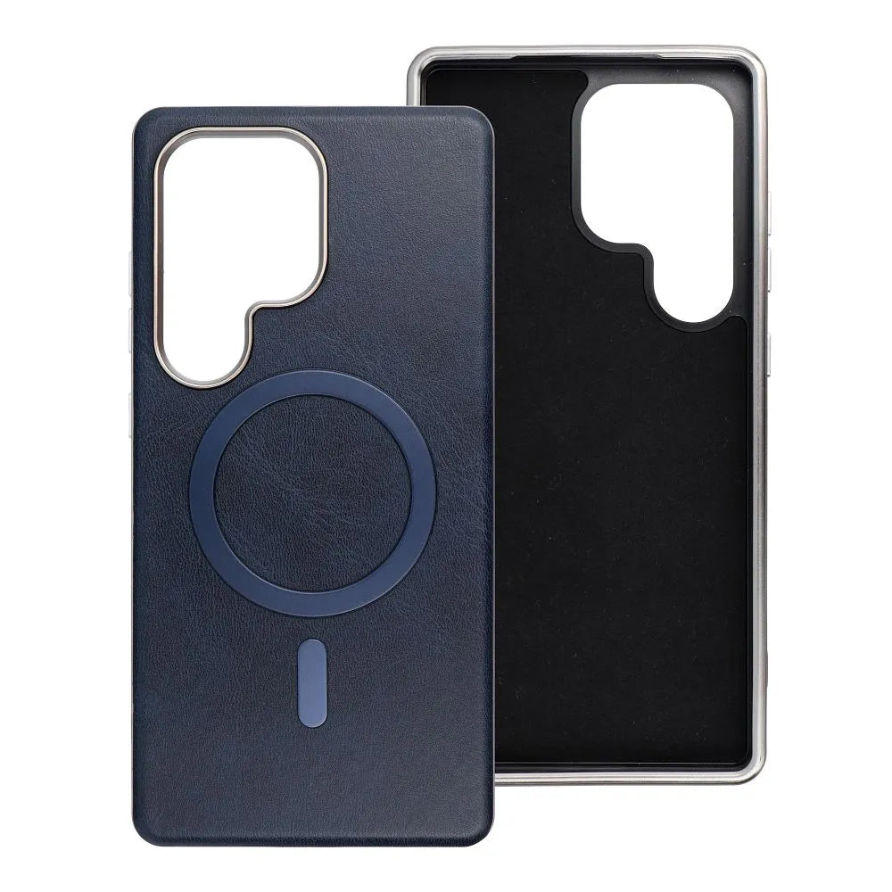 MagSafe Case for Samsung Galaxy A36 A366, OEM, Gentleman Mag, Navy Blue