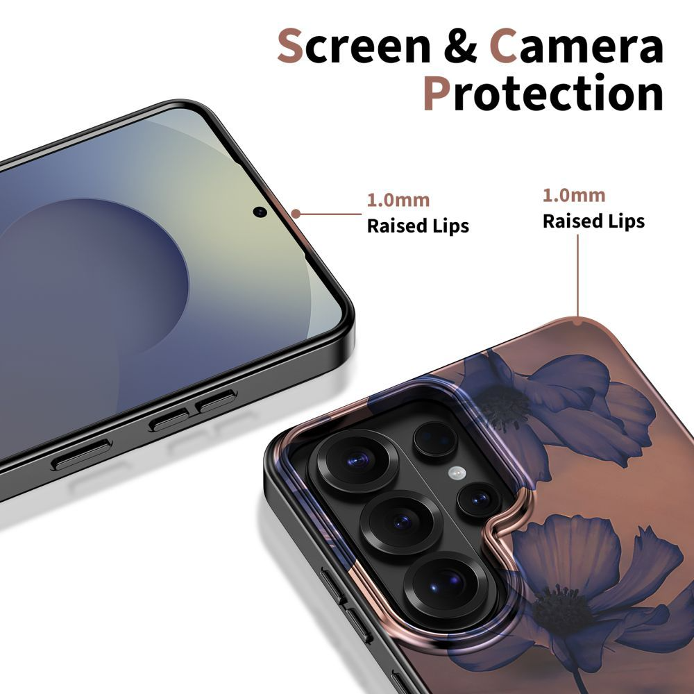 Θήκη MagSafe για Samsung Galaxy S26 Ultra S948, Tech-Protect, Lamano Velvet Night, Μαύρη