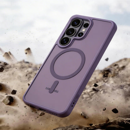 MagSafe Case for Samsung Galaxy S26 Ultra S948, Tech-Protect, Magmat, Matte Purple