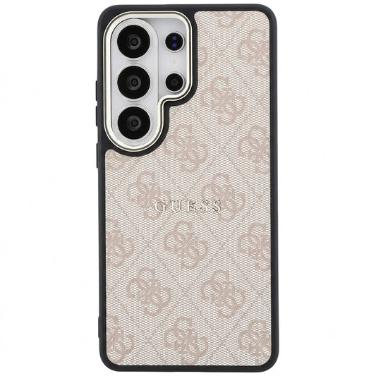 Θήκη MagSafe για Samsung Galaxy S26 Ultra S948, Guess, 4G Embossed Ring, Ροζ