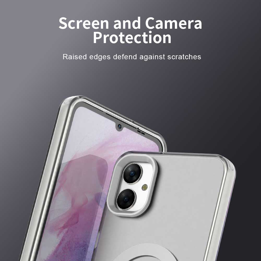 MagSafe Case for Samsung Galaxy A05 A055, Techsuit, CandyCase, White
