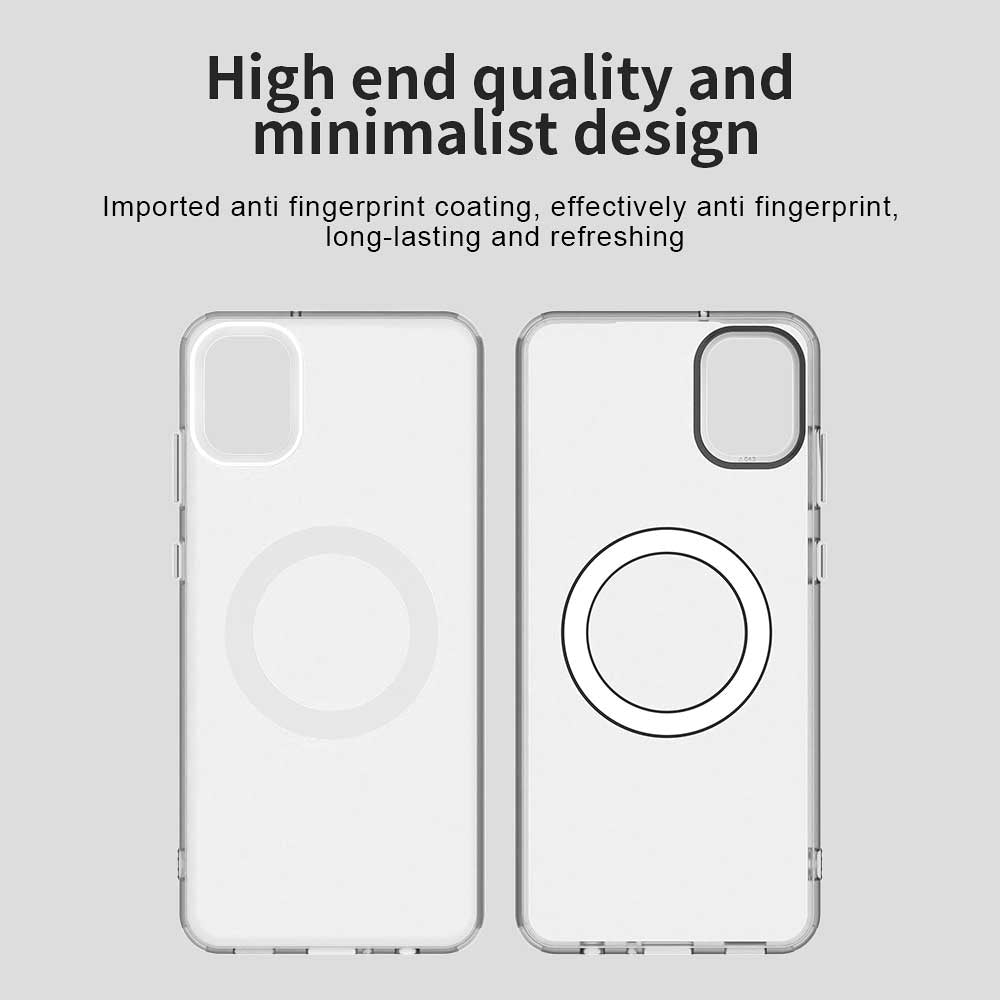 MagSafe Case for Samsung Galaxy A05 A055, Techsuit, CandyCase, White