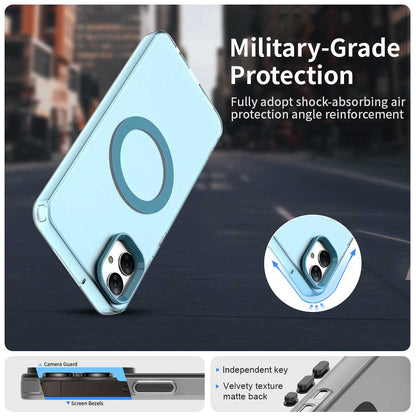 Θήκη MagSafe για Samsung Galaxy A05 A055, Techsuit, CandyCase, Μπλε