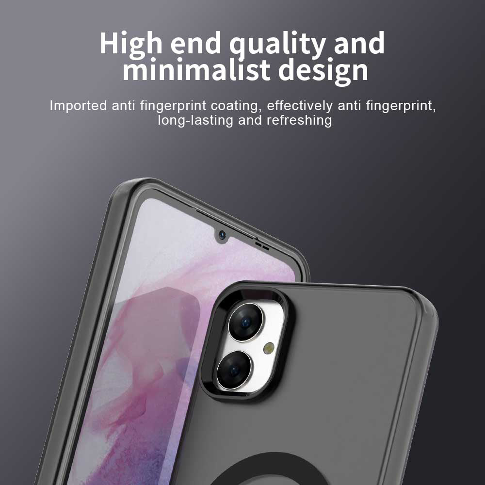 Θήκη MagSafe για Samsung Galaxy A05 A055, Techsuit, CandyCase, Μαύρο