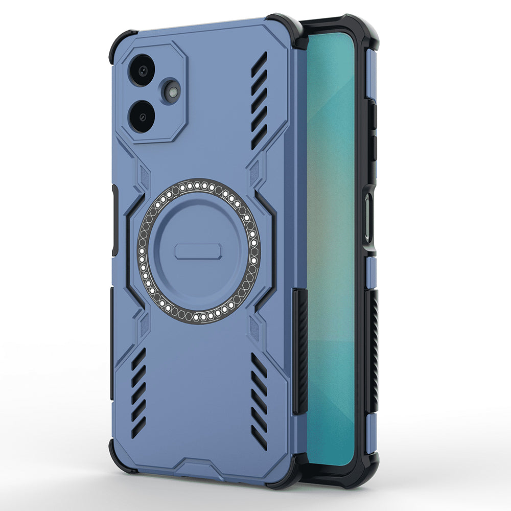 Θήκη MagSafe για Samsung Galaxy A06 A065, Techsuit, ArmorMag, Μπλε
