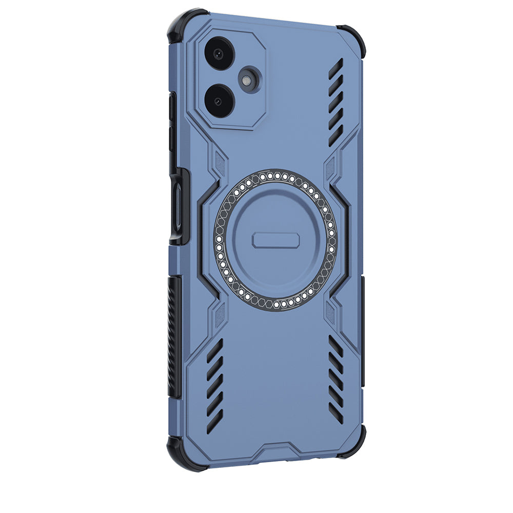 Θήκη MagSafe για Samsung Galaxy A06 A065, Techsuit, ArmorMag, Μπλε