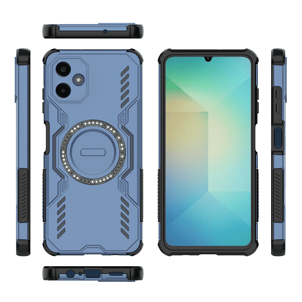 Θήκη MagSafe για Samsung Galaxy A06 A065, Techsuit, ArmorMag, Μπλε