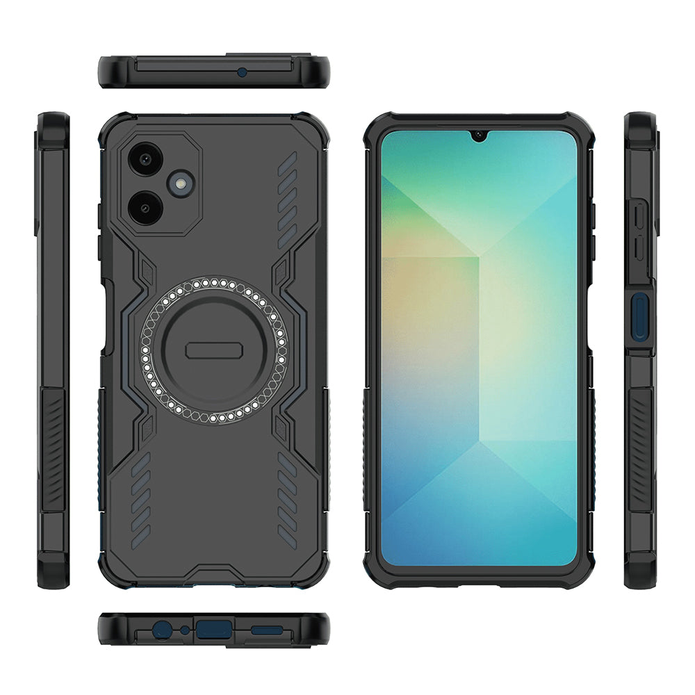 Θήκη MagSafe για Samsung Galaxy A06 A065, Techsuit, ArmorMag, Μαύρη