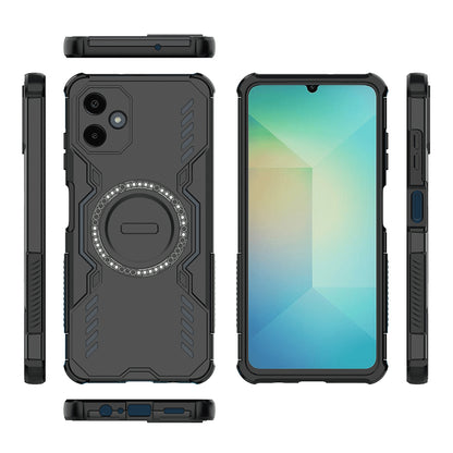 Θήκη MagSafe για Samsung Galaxy A06 A065, Techsuit, ArmorMag, Μαύρη
