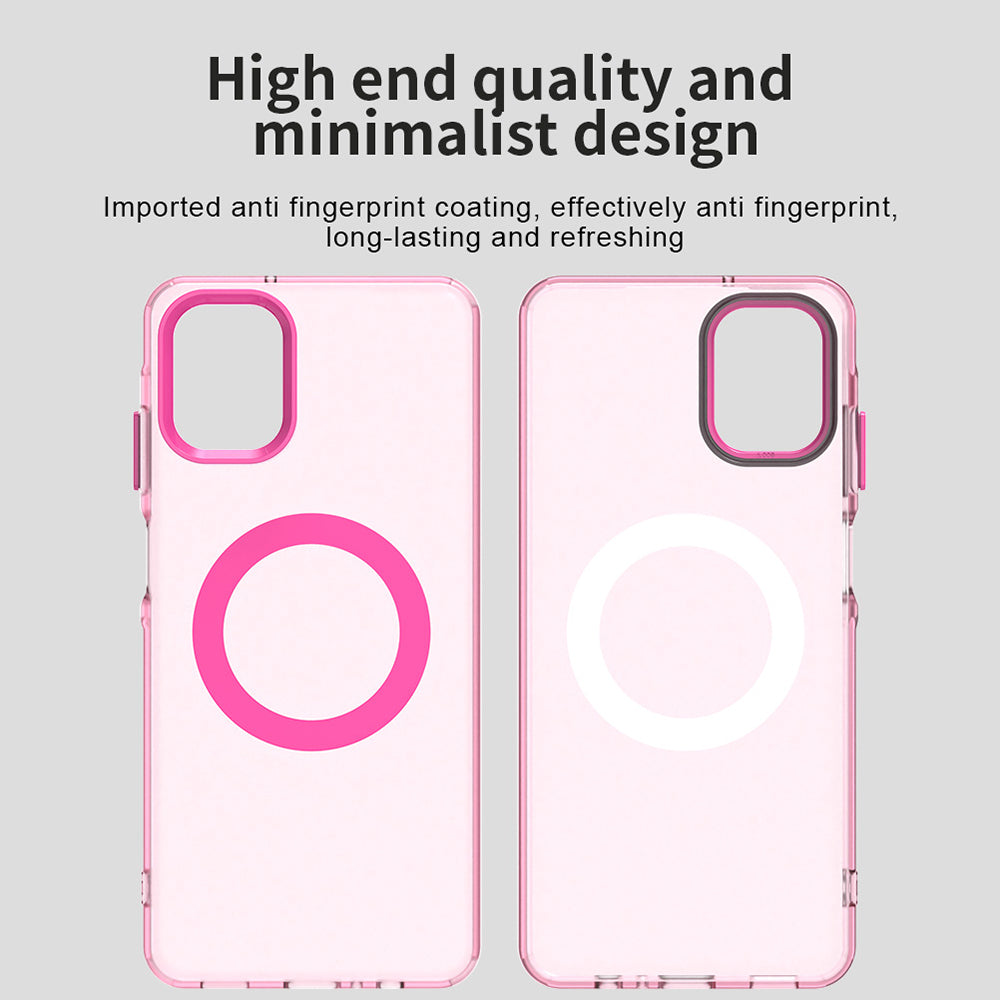 Θήκη MagSafe για Samsung Galaxy A06 A065, Techsuit, CandyCase, Ροζ