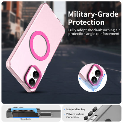 Θήκη MagSafe για Samsung Galaxy A06 A065, Techsuit, CandyCase, Ροζ