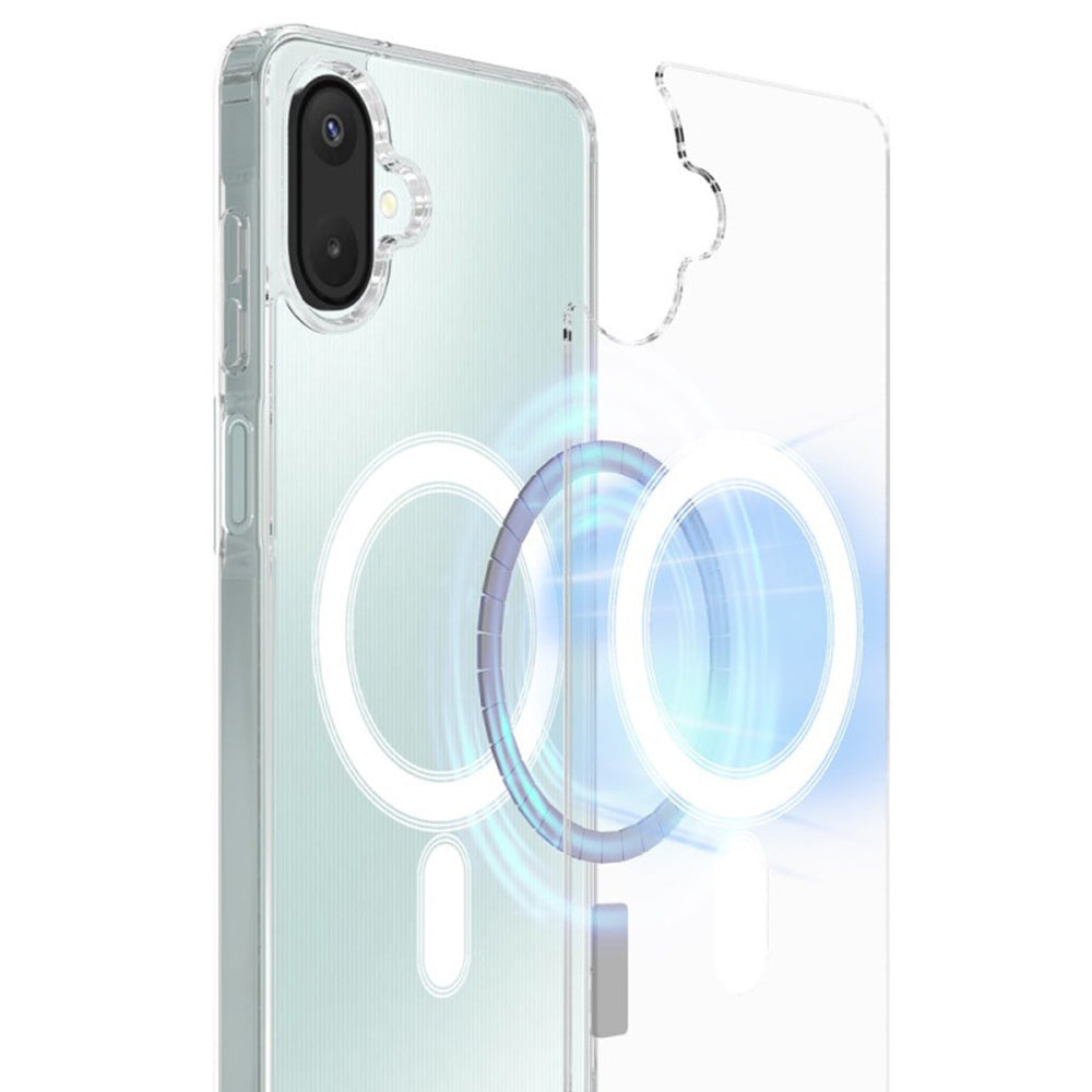 Θήκη MagSafe για Samsung Galaxy A07 4G A075, Techsuit, Pro, Διαφανής