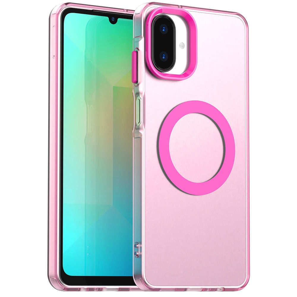 Θήκη MagSafe για Samsung Galaxy A07 4G A075, Techsuit, CandyCase, Ροζ