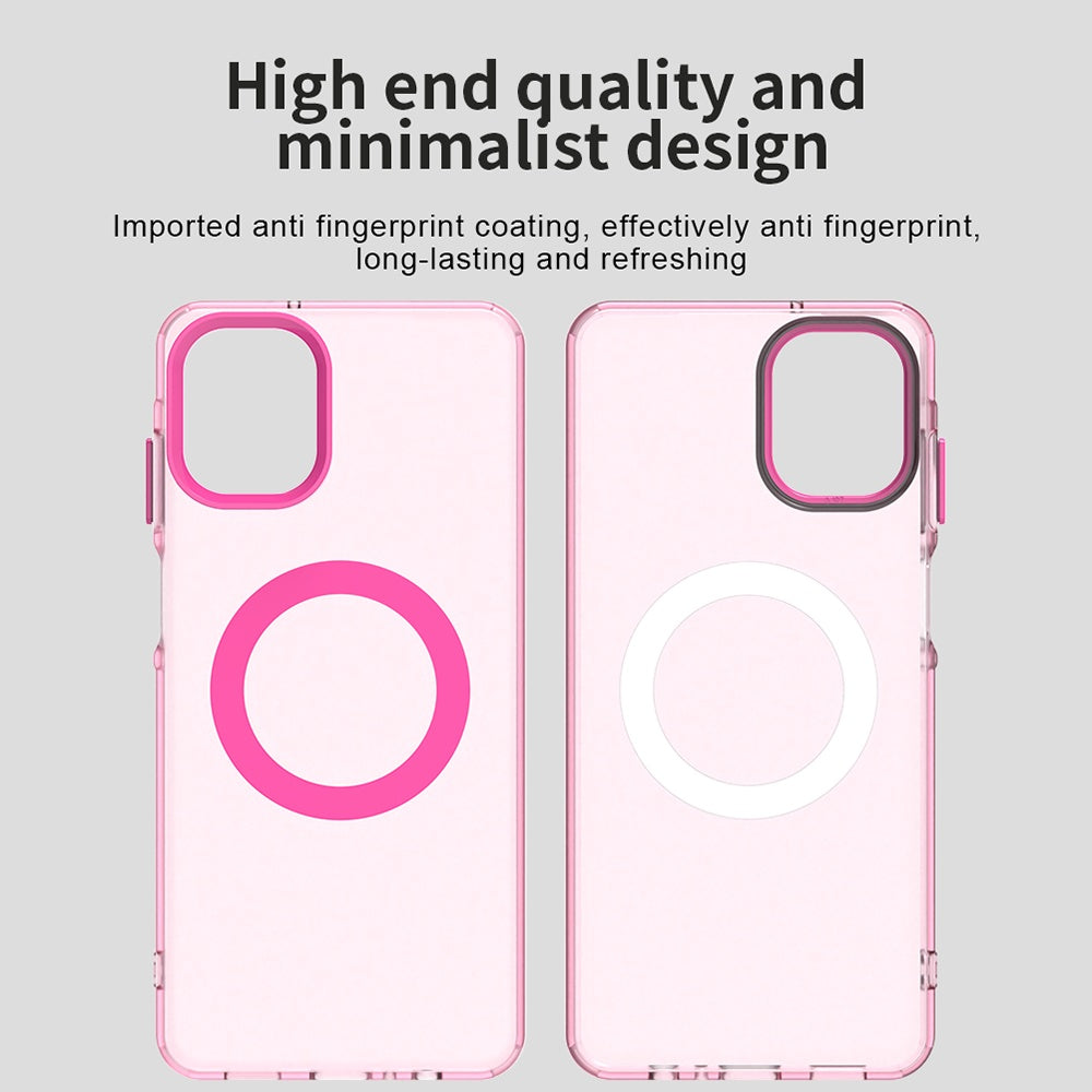 Θήκη MagSafe για Samsung Galaxy A07 4G A075, Techsuit, CandyCase, Ροζ