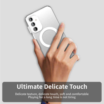 MagSafe Case for Samsung Galaxy A15 5G A156 / A15 A155, Techsuit, CandyCase, White