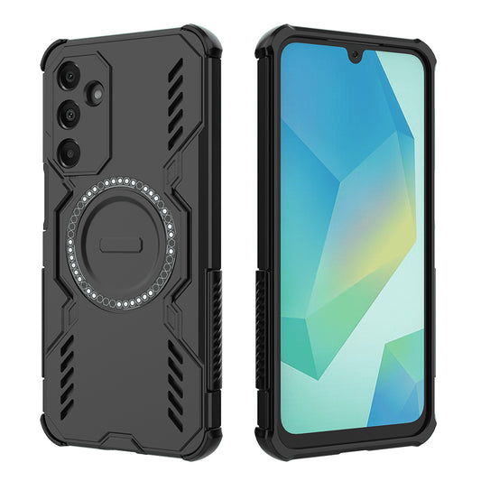 Θήκη MagSafe για Samsung Galaxy A16 5G A166 / A16 4G A165, Techsuit, ArmorMag, Μαύρο
