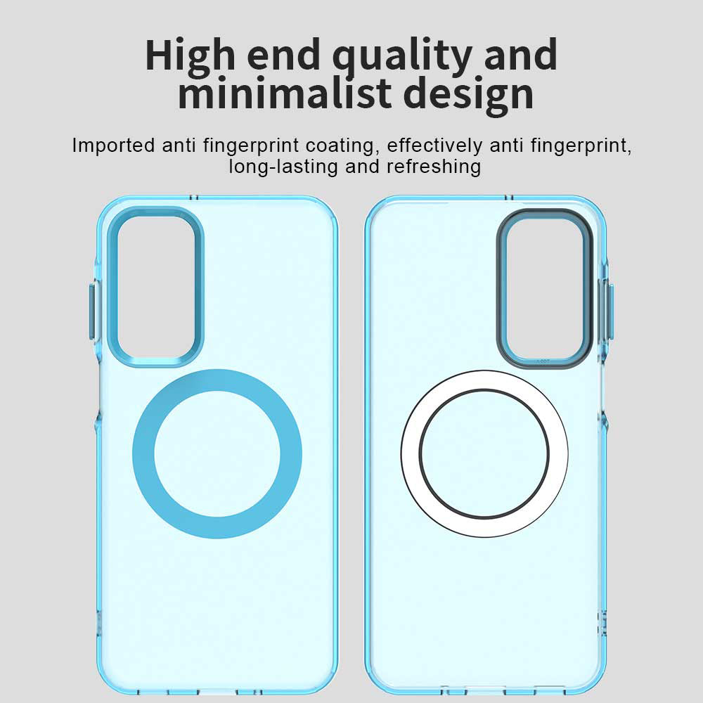 MagSafe Case for Samsung Galaxy A16 5G A166 / A16 4G A165, Techsuit, CandyCase, Blue