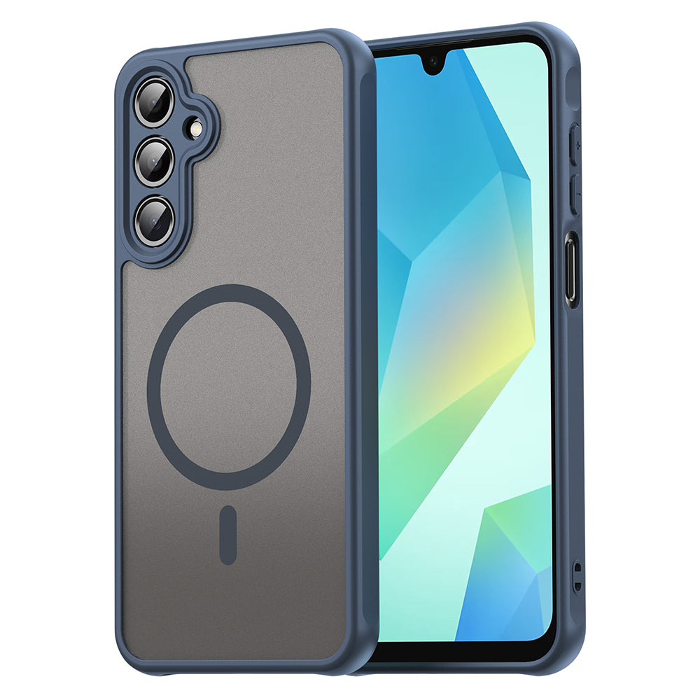 Θήκη MagSafe για Samsung Galaxy A16 5G A166 / A16 4G A165, Techsuit, HaloFrost II, Μπλε Σκούρο