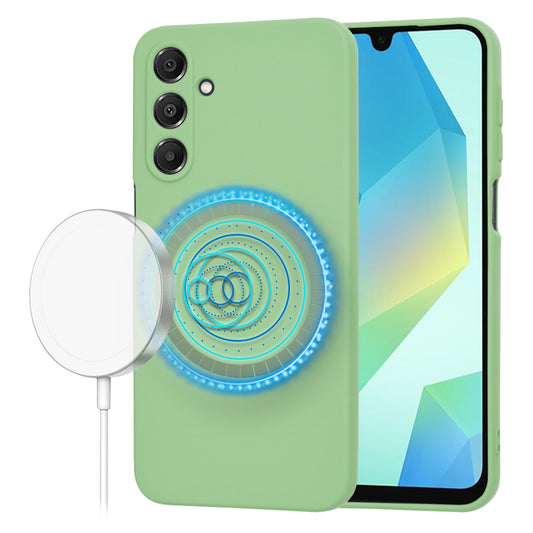 Θήκη MagSafe για Samsung Galaxy A16 5G A166 / A16 4G A165, Techsuit, SoftFlex, Ανοιχτό Πράσινο