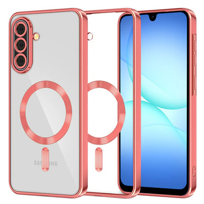 MagSafe Case for Samsung Galaxy A17 4G / A17 5G, Techsuit, Luxury Crystal, Red