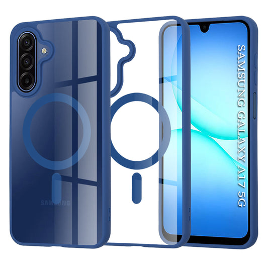 Θήκη MagSafe για Samsung Galaxy A17 4G / A17 5G, Techsuit, Pro, Μπλε