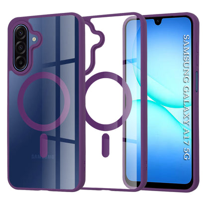 Θήκη MagSafe για Samsung Galaxy A17 4G / A17 5G, Techsuit, Pro, Μωβ