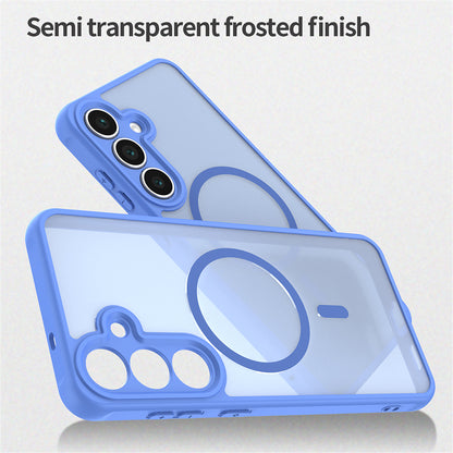 MagSafe Case for Samsung Galaxy A17 5G, Techsuit, HaloFrost II, Blue
