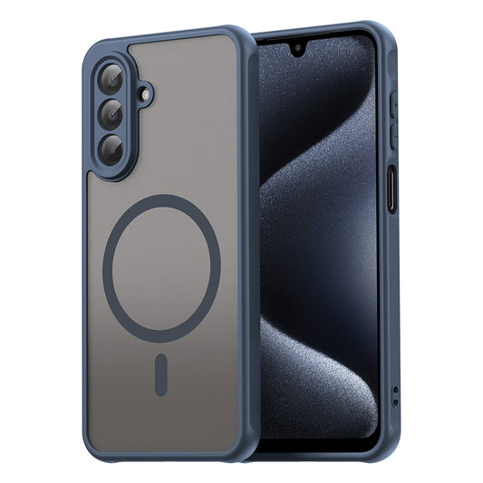 Θήκη MagSafe για Samsung Galaxy A17 5G, Techsuit, HaloFrost II, Μπλε Σκούρο