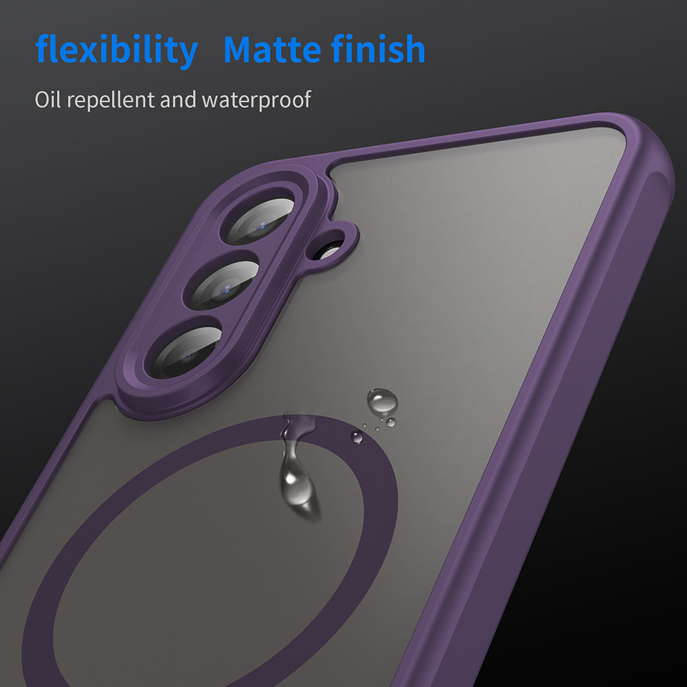 MagSafe Case for Samsung Galaxy A17 5G, Techsuit, HaloFrost II, Purple