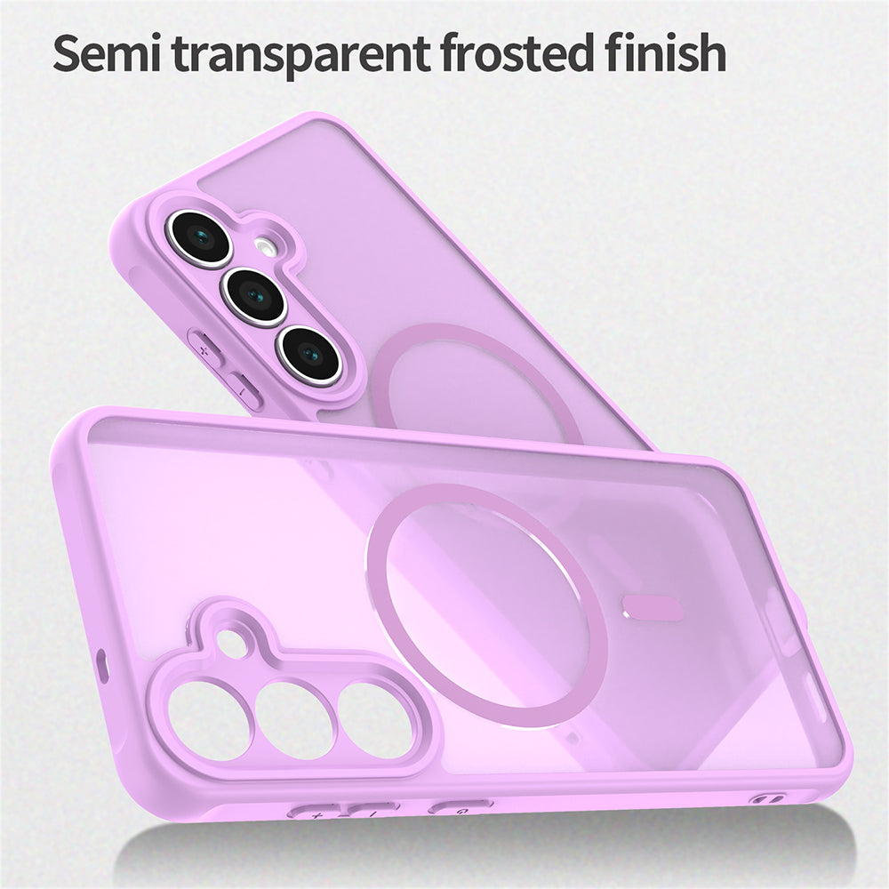 Θήκη MagSafe για Samsung Galaxy A17 5G, Techsuit, HaloFrost II, Ροζ