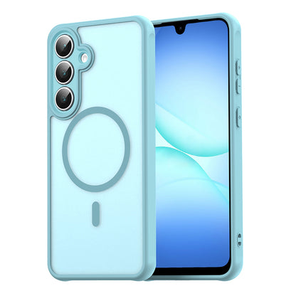 Θήκη MagSafe για Samsung Galaxy A17 5G, Techsuit, HaloFrost II, Ανοιχτό Πράσινο