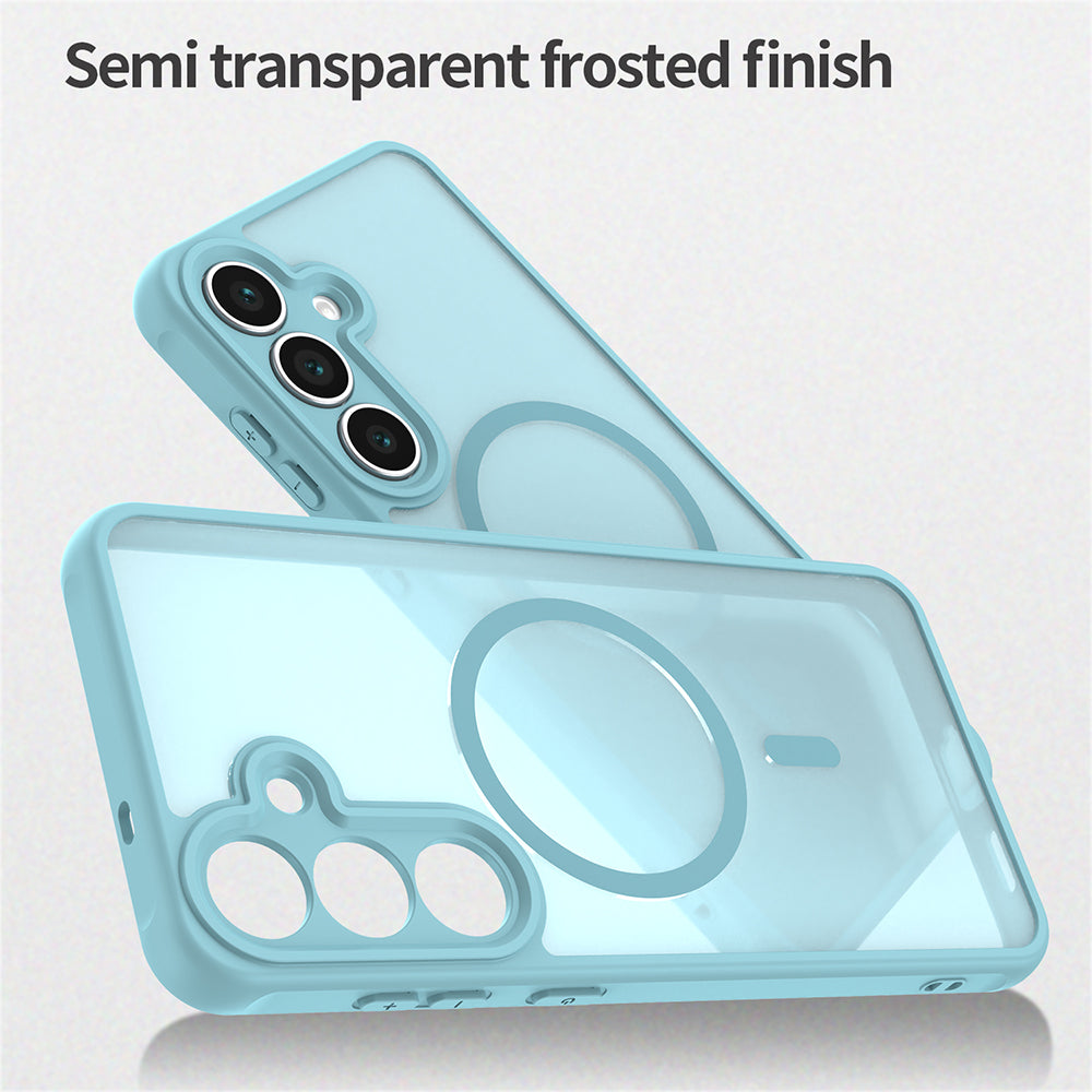 Θήκη MagSafe για Samsung Galaxy A17 5G, Techsuit, HaloFrost II, Ανοιχτό Πράσινο